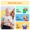 PICASSO-TILES 6PC Pete The Cat Characters Theme Set Magnetic Tiles, Building Blocks, STEM Toys for Kids 3+ - 3 of 4