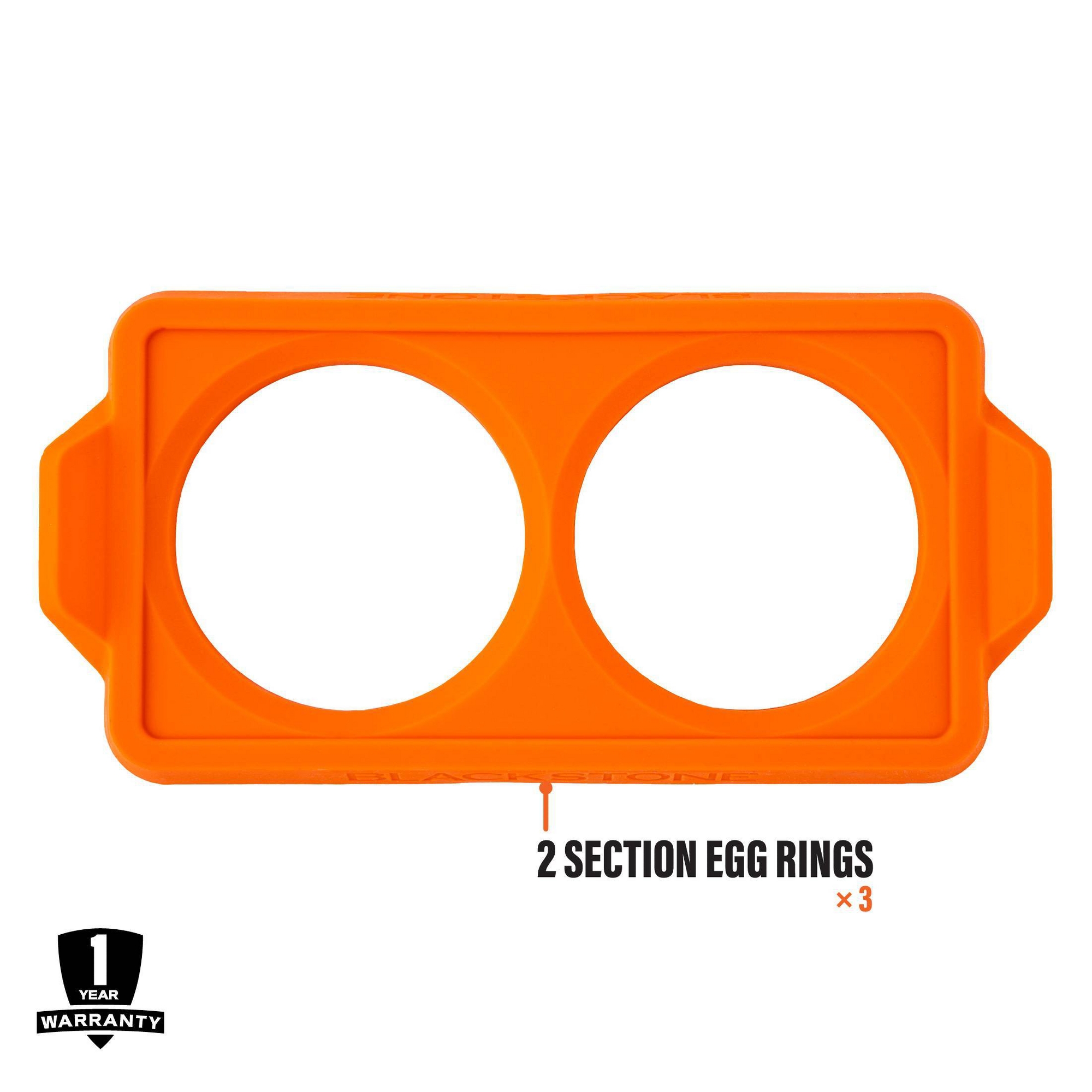 Blackstone 2 Section Egg Ring Tray