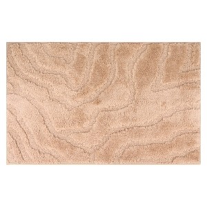 REGALWOVEN Microfiber Non-Slip Washable Rubber Back Quick Dry Bath Rug 32 x 20 Inch 1 Pc - 1 of 4