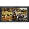 PosterPalooza | 18x10 Wide Barnwood Picture Frame, UV Acrylic, 6 Finishes - Grey, Brown, White, and Black - 2 of 4