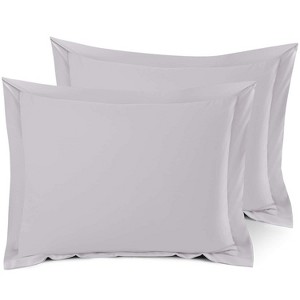 Nestl Soft Pillow Shams Set of 2, Double Brushed Microfiber Pillow Covers, Premium Pillow Shams With 1.5” Flange - 1 of 4