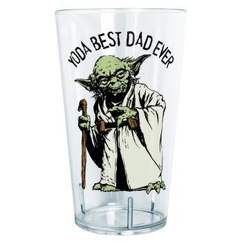Star Wars Yoda Best Dad Ever  Tritan Drinking Cup - Clear - 24 oz.