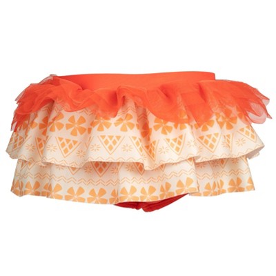 Disney Moana Little Girls Tankini Top and Skirt Orange 6 — фото 5