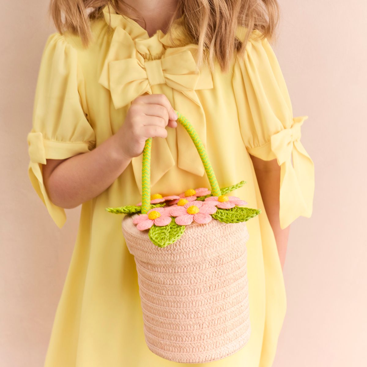 Meri Meri Flower Pot Basket Bag (Pack of 1) - thumbnail 2