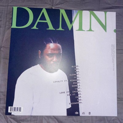 Kendrick Lamar DAMN. (Double) LP (Vinyl), kendrick lamar vinyle
