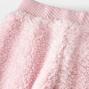 Baby Girls' 2pc Faux Shearling Floral Sweatshirt and Jogger Pants Set - Cat & Jack™ Pink - 4 of 4
