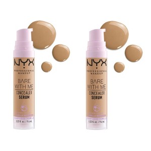 NYX Bare With Me Concealer Serum (0.32 oz) - Tan (BWMCCS06)(PACK OF 2) | Up to 24hr Hydration - 1 of 4