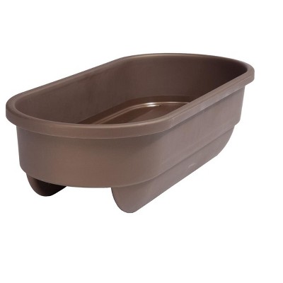 24 Inch 2" x 6" Railing Planter - Gardener's Supply Company