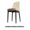 CAVINAS Modern Dining Chairs, A set of 2 Dining Chair, Modern Style Chair Made of High-quality PU Leather Fabric with Thick Soft Cushions - 4 of 4