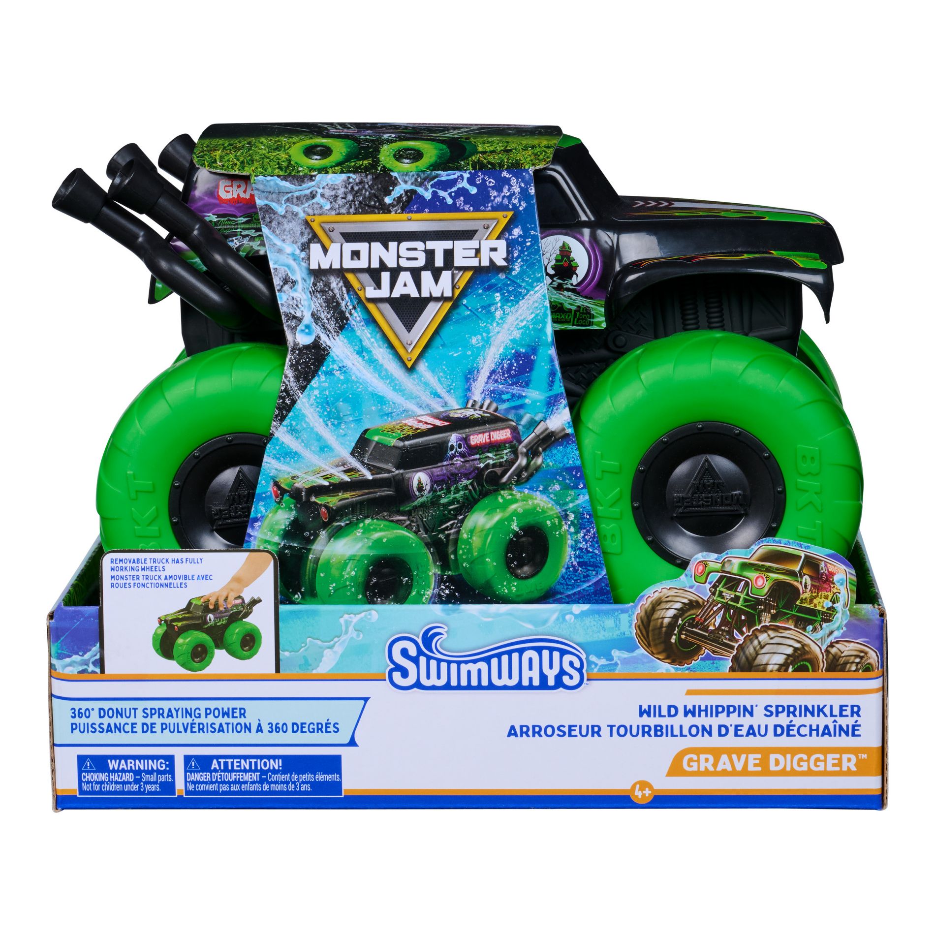 Monster Jam Wild Whippin Sprinkler