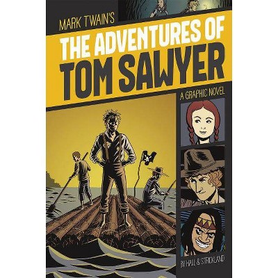 The Adventures of Tom Sawyer - (Graphic Revolve: Common Core Editions) by  Mark Twain & M Hall (Paperback)