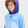 Boys' Bluey Character Hooded Sweatshirt - Light Blue - 2 of 4