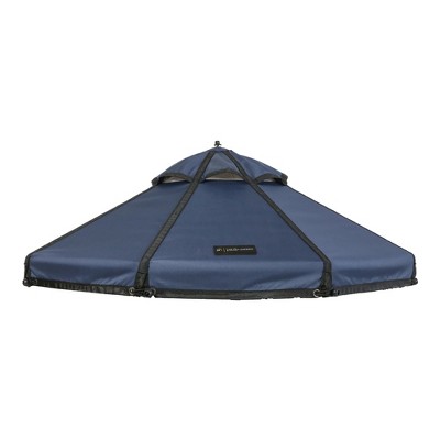 Advantek Pet Gazebo Kennel Cobalt Sky Polyester Canopy Replacement Accessory Cover, Easy to Clean, Compatible with 3 Foot Gazebos, Blue