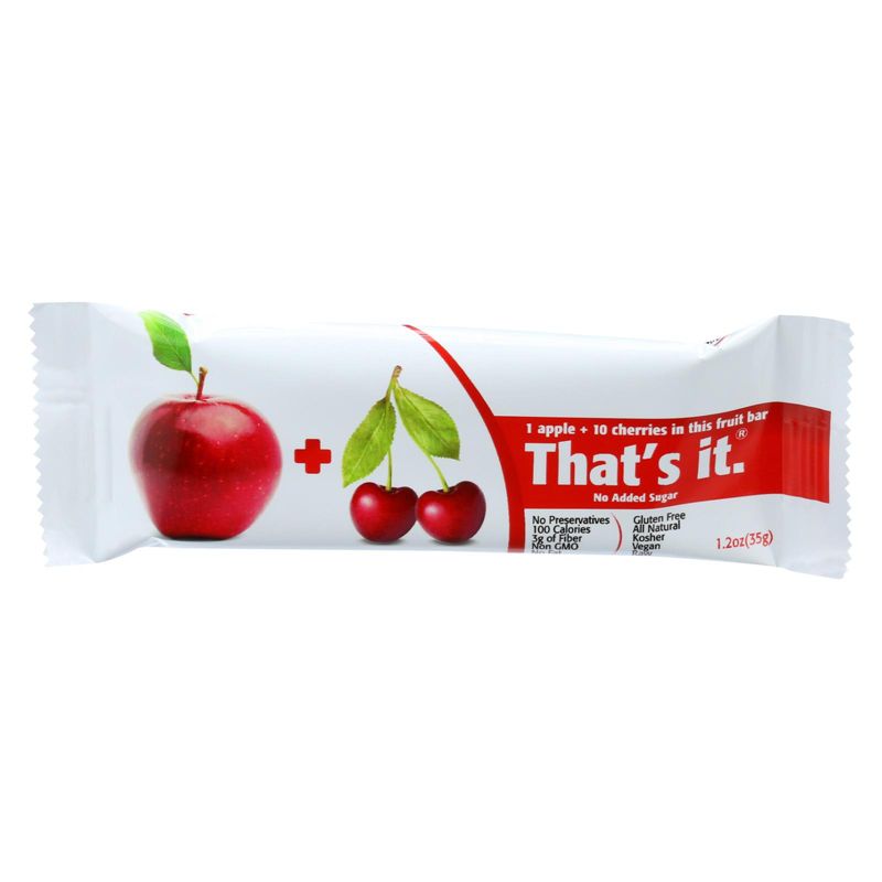 That's It Apple and Cherry Fruit Bar - 12 bars, 1.2 oz, 2 of 5