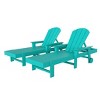 WestinTrends Malibu 2 Piece Reclining Chaise Lounge With Arms & Wheels - 4 of 4
