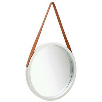 vidaXL Wall Mirror Silver, Brown
