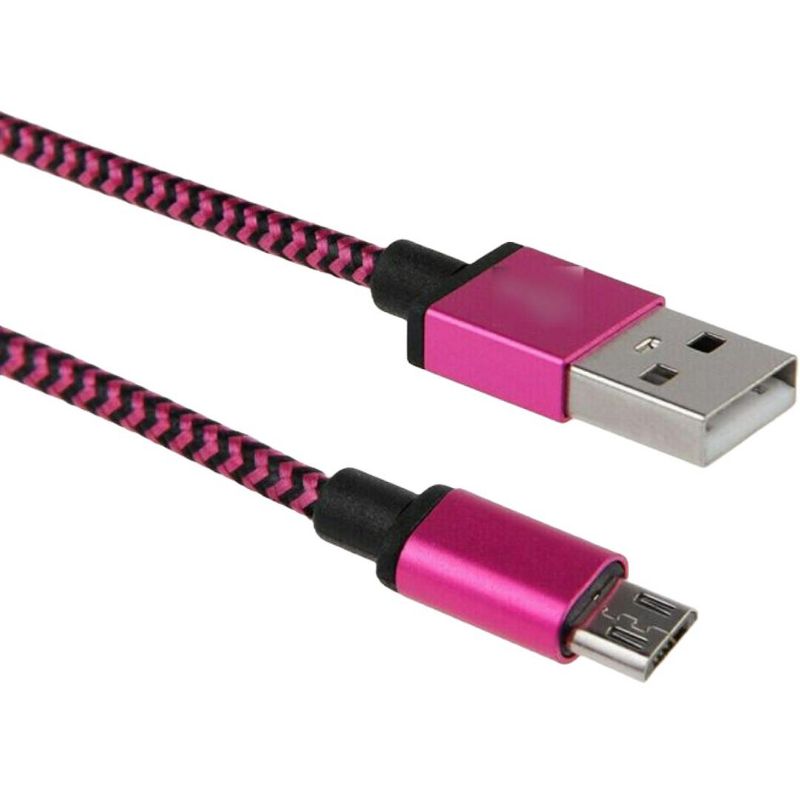 1M / 3FT Micro USB Fast Charger Data Sync Cable Cord, 2 of 4