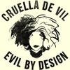 Men's Cruella Evil By Design Sketch T-Shirt - image 2 of 4