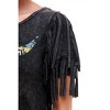 Women's License Plate Bull Graphic Tee - T-PARTY - 3 of 3