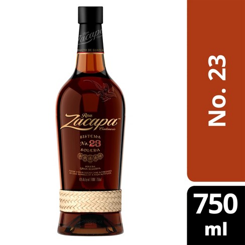 Ron Zacapa Solera Rum - 750ml Bottle : Target