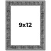 PosterPalooza | Photo Size Distressed Black Picture Frame - UV Acrylic, Foam Board Backing, Hanging Hardware - 2 of 4
