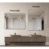 Lyngins 30x36 Rectangular Wall Mirror – 4mm HD Glass Bathroom Mirror, Anti-Rust Aluminum Bathroom Decor, Shatterproof Mirrors for Bathroom Sink - 3 of 4