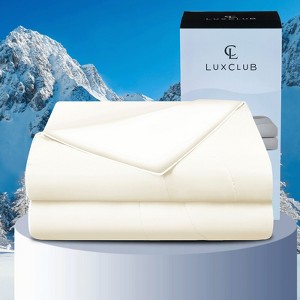 LuxClub Ice Cool Comforter – Soft Cooling Bed Comforter for Hot Sleepers, Lightweight & Breathable All-Season Duvet - 1 of 4