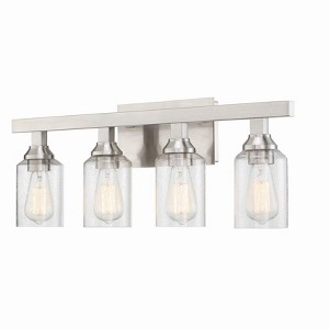 Craftmade Lighting Chicago 4 - Light Vanity in  Brushed Polished Nickel - 1 of 2