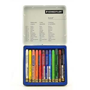 Staedtler Karat Watercolor Crayon Sets Set Of 12 74670 - 1 of 1