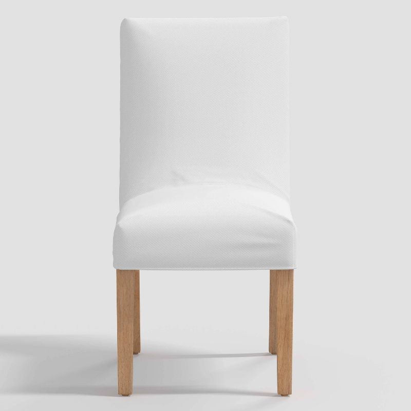 Nazanin Slipcover Dining Chair Twill White - Threshold&#8482;, 5 of 10