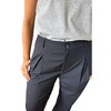 Women's Pinstripe Straight Trouser Pants - needii - 4 of 4