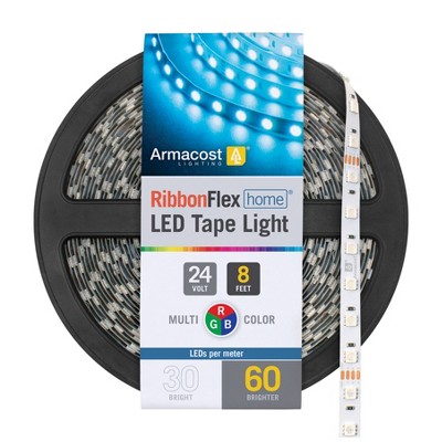 thumbnail image 2 of Armacost Lighting RibbonFlex LUX AC Dimmable White COB LED Strip Light Kit Amcl1374 2 of 9