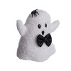 Transpac Plush Ghost Door Stop Halloween Decoration Black Polyester Indoor Tabletop Decor for Spooky Fall Gifts - 3 of 3