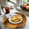 Kalmar Home Acacia Wood Lazy Susan - 15" - 2 of 3