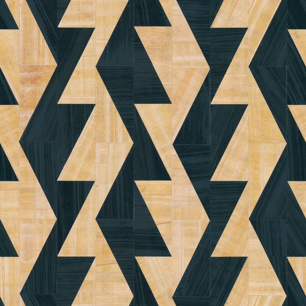 Photos - Wallpaper Tempaper & Co. 28 sq ft Aztec Geo Tiger Stripe Peel and Stick 