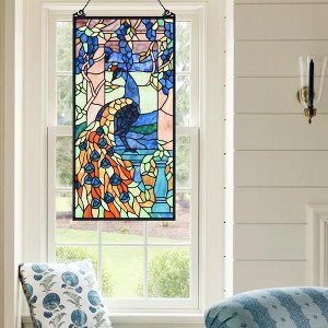 Fine Art Lighting Handmade Tiffany Style Stained Glass Window Panel (KP315N) - 1 of 4