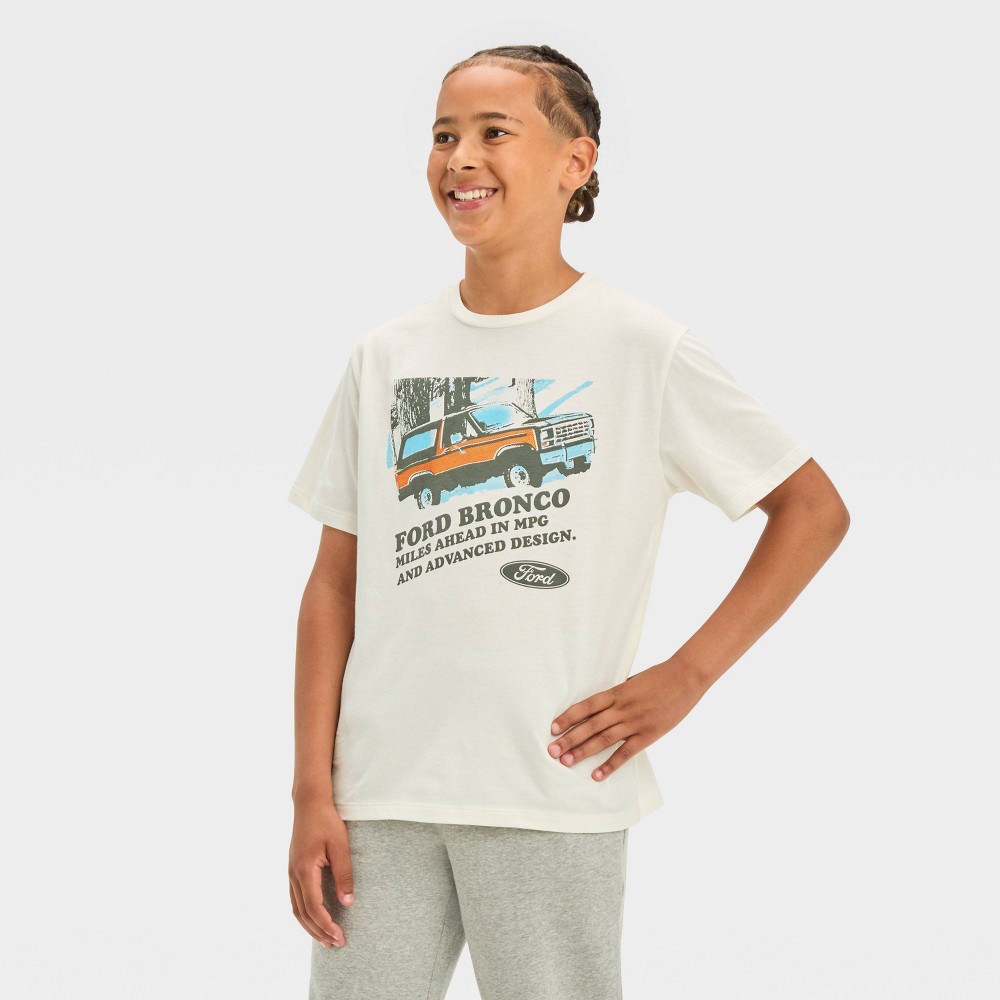 Boys Short Sleeve Bronco Graphic T-Shirt