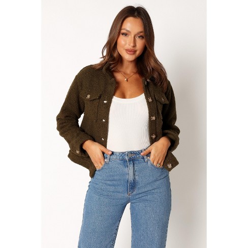 cropped denim jacket target