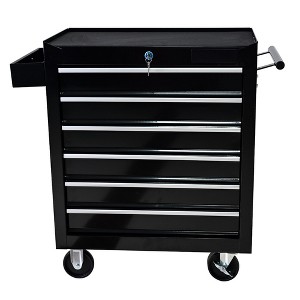 6-Drawer Rolling Trolley Metal Tool Storage Organizer Rolling Tool Cart With Interlock System And Wheels, Warehouse, Workshop, Repair Shop - 1 of 4