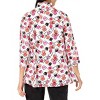 Women's Wire Collar Button Front Shirt - Multiples - 2 of 3