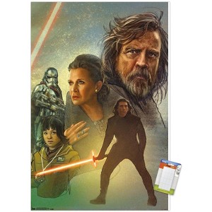 Trends International Star Wars: The Last Jedi - Celebration Mural Unframed Wall Poster Prints - 1 of 4
