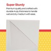 School Smart Railroad Board, 22 x 28 Inches, 4-Ply, White, Pack of 100 - 4 of 4