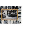 4x6 Black Marbled Picture Frame Mango Wood, Resin, MDF & Glass by Foreside Home & Garden - image 3 of 4