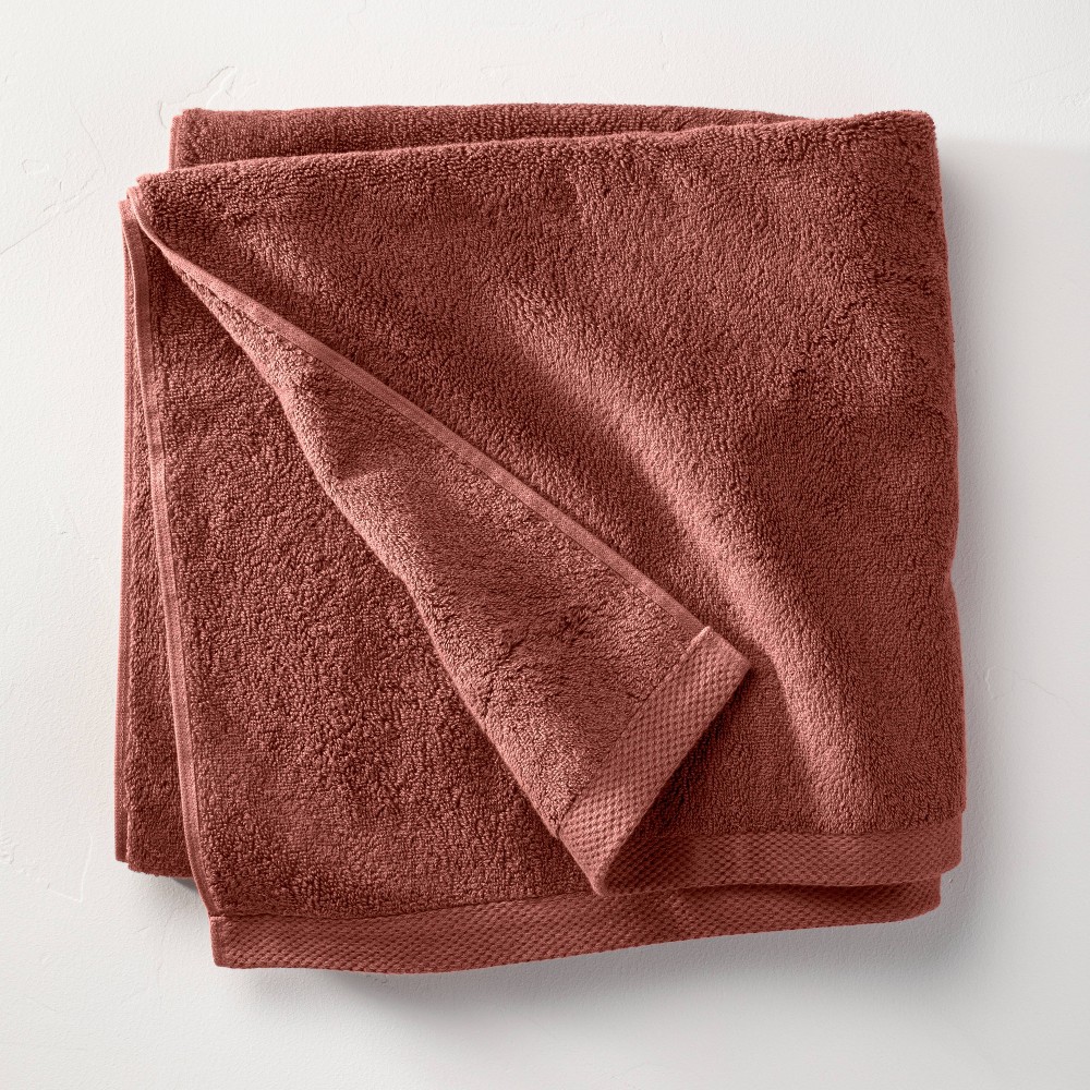 Organic Bath Towel Clay - Casaluna