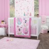 NoJo Disney Princess - Dare to Dream Super Soft Pink Heart Cinderella Coral Fleece Baby Blanket - 4 of 4