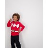 Hasbro Power Rangers  Boys Zip Up Hoodie for Big Kids - Red - 2 of 4