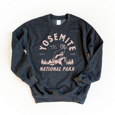 Simply Sage Market Women's Graphic Sweatshirt Vintage Yosemite National Park