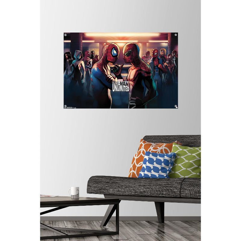 Trends International Marvel Comics VIdeo Game - Spider-Man: Unlimited - Subway Unframed Wall Poster Prints, 2 of 7