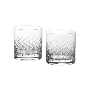 13oz 2pk Glass Distill Arran Double Old Fashion Glasses - Zwiesel Glas: Dishwasher-Safe, Cold Beverages, 13.5oz Capacity - 1 of 3