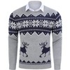 Men's Christmas Sweaters Ugly Xmas Pullover Sweater Reindeer Snowflake Crewneck Knitted Jumpers - 2 of 4